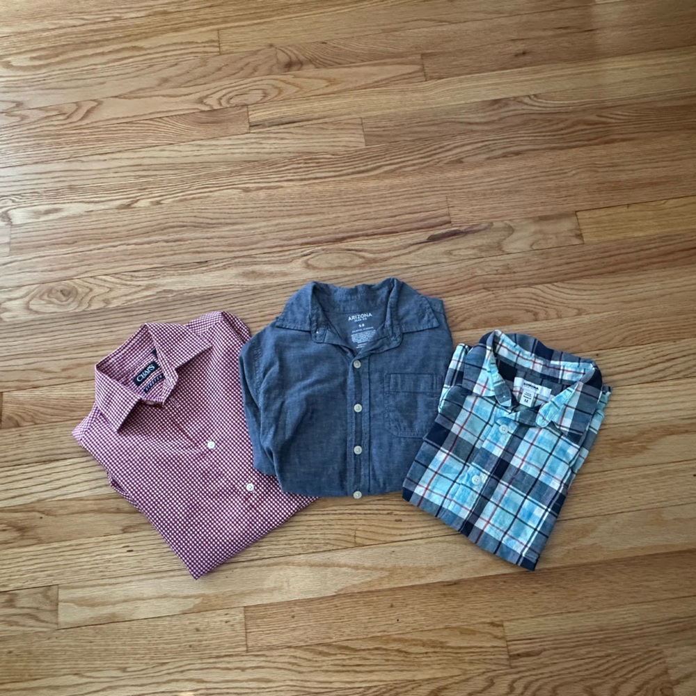 Men's Casual Button-Down Shirts - Plaid, Chambray, Gingham